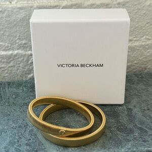 Victoria Beckham Gold-plated Sleeve Cuffs